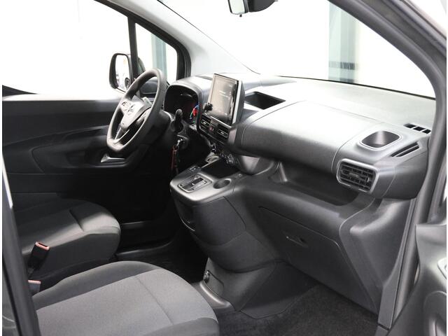 Opel COMBO Electric 136PK L1 50kWh | NIEUW! | AppleCarplay/AndroidAuto | Parkeersensoren | Airco | Armsteun | Navigatie | Camera | Houtenlaadvloer | Cruise Control | Bluetooth | Mistlampen | Zijschuifdeur Rechts |