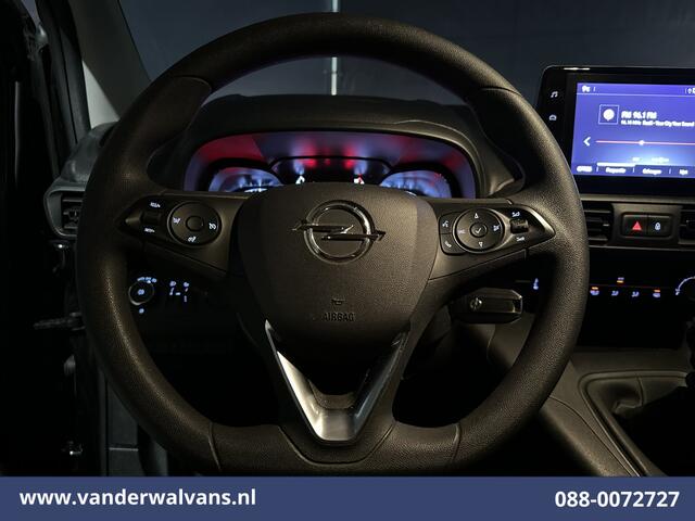 Opel COMBO 1.5D 102pk L1H1 Euro6 Airco | Camera | Navigatie | Apple Carplay | Cruisecontrol Android Auto, Parkeersensoren, 1500kg trekvermogen