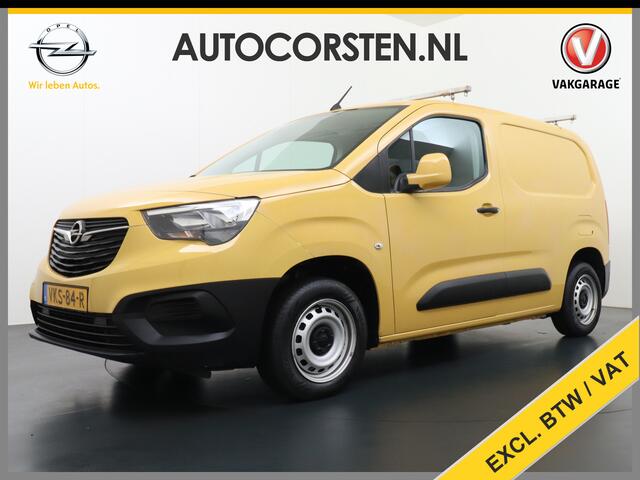Opel COMBO 1.5CDTI EURO6 3-Persoons Airco Cruise Control Bluetooth Elektr.ramen Elektr.spiegels+Verwarmd Centr.Vergr+ab. L1H1 Edition Schuifdeur Betonplex vloer Lat om Lat betimmering