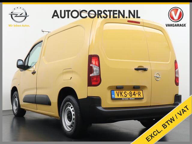 Opel COMBO 1.5CDTI EURO6 3-Persoons Airco Cruise Control Bluetooth Elektr.ramen Elektr.spiegels+Verwarmd Centr.Vergr+ab. L1H1 Edition Schuifdeur Betonplex vloer Lat om Lat betimmering