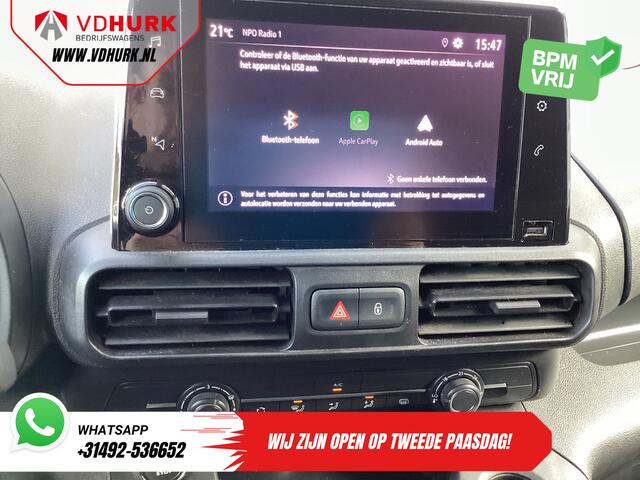 Opel COMBO 1.5D 130 pk Aut. NL Auto/ Stuurverw./ Carplay/ Camera/ Cruise/ Airco