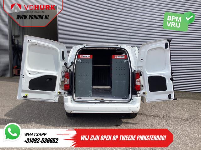 Opel COMBO 1.5D 130 pk Aut. L2 Stoelverw./ Würth/ Carplay/ Navi/ Climate/ PDC/ Cruise