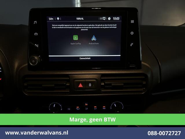 Opel COMBO 1.5D **MARGE, Geen BTW** 131pk L2H1 Euro6 Airco | Camera | Navigatie | Apple Carplay | Cruisecontrol Android Auto, Trekhaak, Parkeersensoren