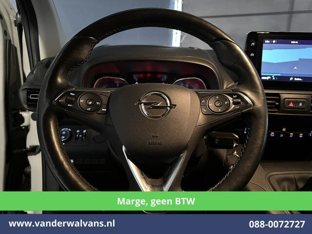 Opel COMBO 1.5D **MARGE, Geen BTW** 131pk L2H1 Euro6 Airco | Camera | Navigatie | Apple Carplay | Cruisecontrol Android Auto, Trekhaak, Parkeersensoren