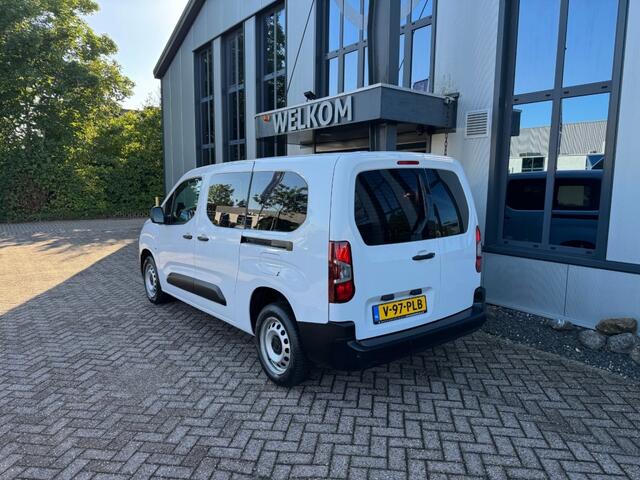 Opel COMBO L2 Lang 1.5 BlueHdi 102PK 3-pers, Navi, 2x Schuifdeur, Cruisecntrl, PDC, NIEUWSTAAT!