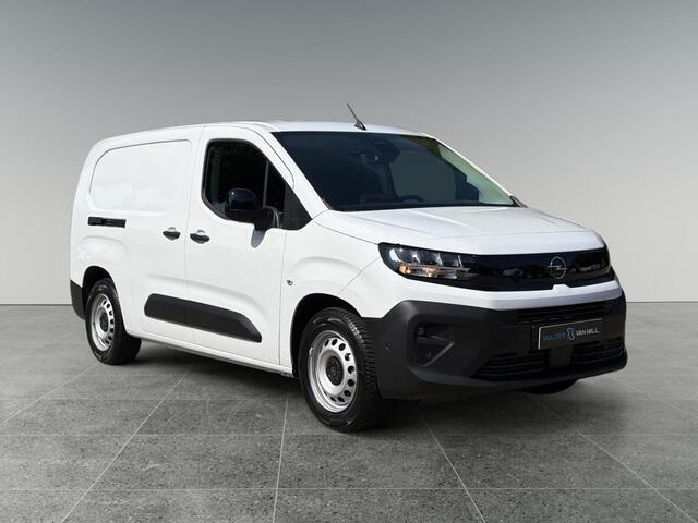 Opel COMBO Electric L2 50kWh 136pk | ACTIE | 0% financial lease | 8 jaar garantie | 2-zits | Houten afwerking laadruimte | Winter Pakket | ECO LED koplampen | Multimedia | Draadloze Apple Carplay en Android Auto | Achteruitrijcamera | Parkeersensoren achter | Digital cockpit | Lederen stuur met bediening | Bestuurdersstoel comfort | Stoelverwarming | Stuurverwarming | Tweede sleutel met afstandsbediening | Trekhaak voorbereiding | Reservewiel en krik | van €32.035 voor €26.895 ex. BTW rijklaar