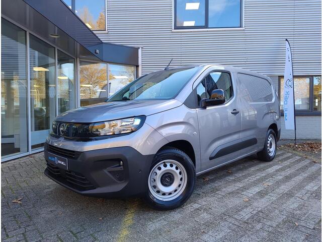 Opel COMBO Electric L2 50kWh 136pk | ACTIE | 0% financial lease | 8 jaar garantie | 2-zits | Houten afwerking laadruimte | Surround View Pakket | Winter Pakket | ECO LED koplampen | Multimedia | Draadloze Apple Carplay en Android Auto | Achteruitrijcamera | Parkeersensoren voor en achter | Dode hoek detectie | Digital cockpit | Lederen stuur met bediening | Bestuurdersstoel comfort | Stoelverwarming | Stuurverwarming | Tweede sleutel met afstandsbediening | Trekhaak voorbereiding | Reservewiel en krik | van €33.815 voor €28.495 ex. BTW rijklaar