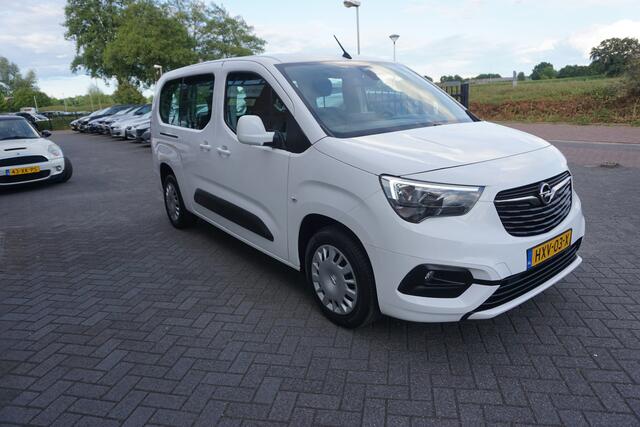 Opel COMBO TOUR 1.2 Turbo L2H1 7 PERSOONS 7 STOELEN EDITION NAVIGATIE ANDROID-APPLECARPPLAY AIRCO CRUISECONTROL BLUETOOTH PARKEERSENSOREN RIJSTROOKSENSOR 2X SCHUIFDEUR ELECTR.RAMEN-SPIEGELS