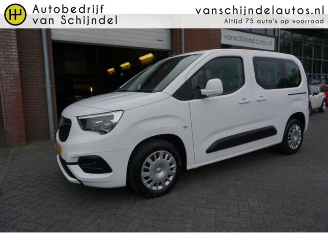 Opel COMBO TOUR 1.2 Turbo L1H1 EDITION 7P 5STOELEN NAVIGATIE ANDROID/APPLECARPLAY AIRCO CRUISECONTROL PARKEERSENSOREN BLUETOOTH 2X SCHUIFDEUR ELECTR.RAMEN/SPIEGELS