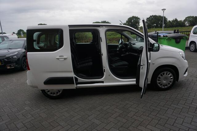 Opel COMBO TOUR 1.2 Turbo L1H1 EDITION 7P 5STOELEN NAVIGATIE ANDROID/APPLECARPLAY AIRCO CRUISECONTROL PARKEERSENSOREN BLUETOOTH 2X SCHUIFDEUR ELECTR.RAMEN/SPIEGELS