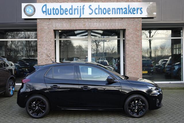 Opel CORSA 1.2 Turbo GS AUTOMAAT+130PK! CAMERA CARPLAY STOELVERW. DAB CRUISE 2xPDC KEYLESS RIJBAANDETECTIE FLIPPERS ZWARTE-HEMEL