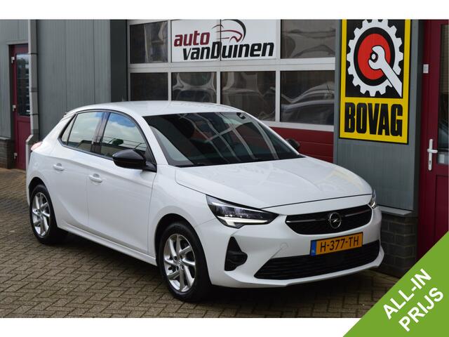 Opel CORSA 1.2 GS Line O.a: Stoelverw, Airco, DAB, Navi, Carplay, Rijklaar, Etc. All-in prijs!
