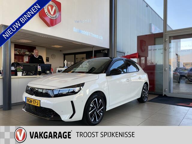 Opel CORSA 1.2 Turbo GS,Apple Carplay Android/ Auto,Keyless,Achteruitrrijcamera,Tel Lader.V&A Sensoren,Climate&Cruisecontrol,Bleutooth met Spraakbediening,Two Tone Lak,16 Inch Lmv
