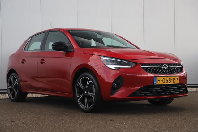 Opel CORSA 1.2 Elegance 102PK Virtual Cockpit Half Leder 17 inch Two Tone Keyless Navigatie Carplay Android Clima Cruise GS Line Look