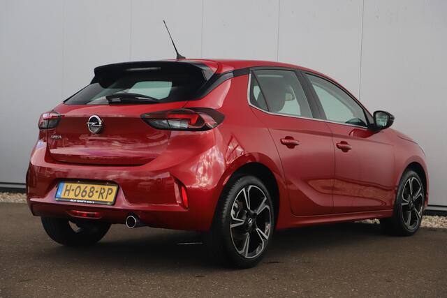 Opel CORSA 1.2 Elegance 102PK Virtual Cockpit Half Leder 17 inch Two Tone Keyless Navigatie Carplay Android Clima Cruise GS Line Look