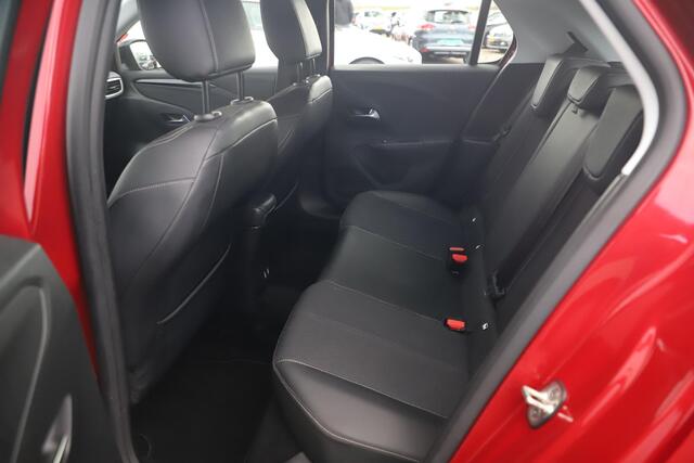 Opel CORSA 1.2 Elegance 102PK Virtual Cockpit Half Leder 17 inch Two Tone Keyless Navigatie Carplay Android Clima Cruise GS Line Look