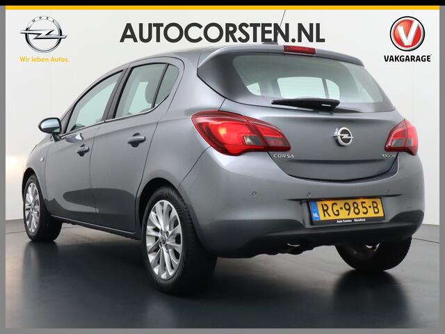 Opel CORSA 5Drs 1.0Turbo 90PK Innovation Ecc Stoel+Stuurverwarming Apple Carplay Android Auto Regen-Lichtsensor Pdc Led DimmendeB.Spiegel Lmv 16" Winterpakket 1+2 Bluetooth Voorruit verwarmbaar 100% Dealeronderhouden! Zeer Compleet!