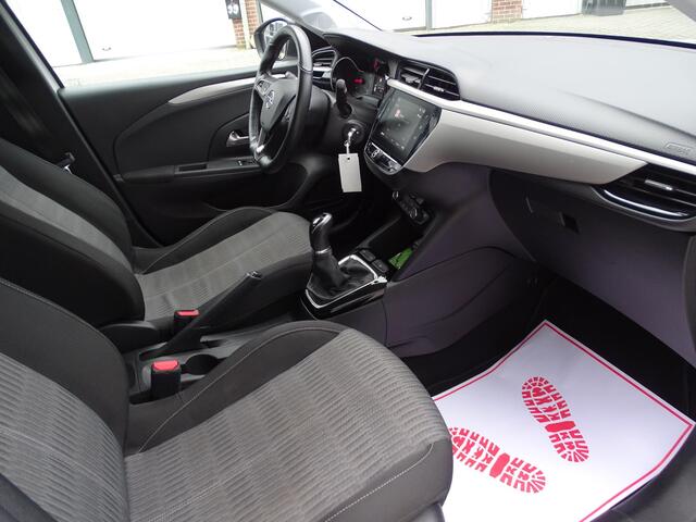 Opel CORSA 1.2 Edition Multimedia, Navigatie voorbereid, Verkeersbord detectie, Airco, CruiseControl, 5drs, Parkeersensoren, Stoelverwarming, Multifunctioneel stuur