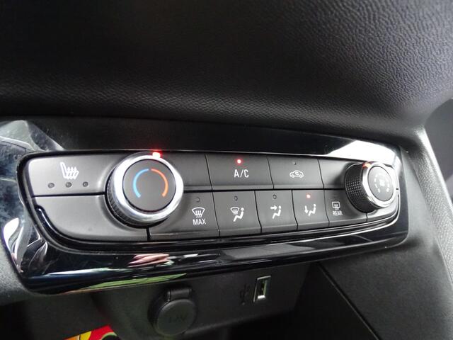 Opel CORSA 1.2 Edition Multimedia, Navigatie voorbereid, Verkeersbord detectie, Airco, CruiseControl, 5drs, Parkeersensoren, Stoelverwarming, Multifunctioneel stuur
