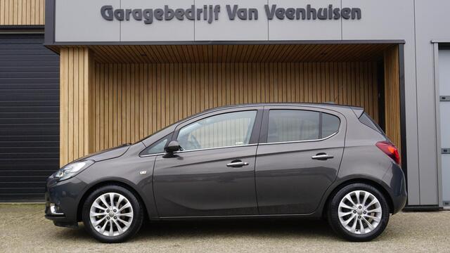 Opel CORSA 1.4 90pk Automaat 5Drs Innovation H-Leder Xenon Stoel & Stuurverwarming 16inch LM Trekhaak TomTom Clima *1e eigenaar* 37528km!
