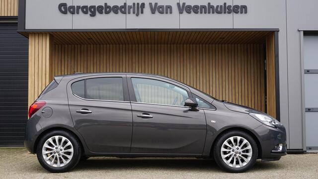 Opel CORSA 1.4 90pk Automaat 5Drs Innovation H-Leder Xenon Stoel & Stuurverwarming 16inch LM Trekhaak TomTom Clima *1e eigenaar* 37528km!