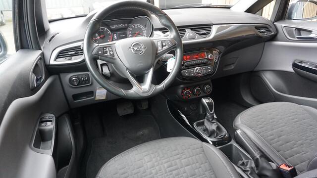 Opel CORSA 1.4 90pk Automaat 5Drs Innovation H-Leder Xenon Stoel & Stuurverwarming 16inch LM Trekhaak TomTom Clima *1e eigenaar* 37528km!