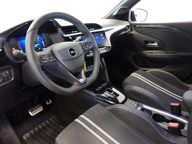 Opel CORSA 1.2 Turbo Aut. Hybrid GS Line Airco Carplay Navi Cruise Control Full LED 16" Black Wheels PDC VA + Camera Virtual Cockpit