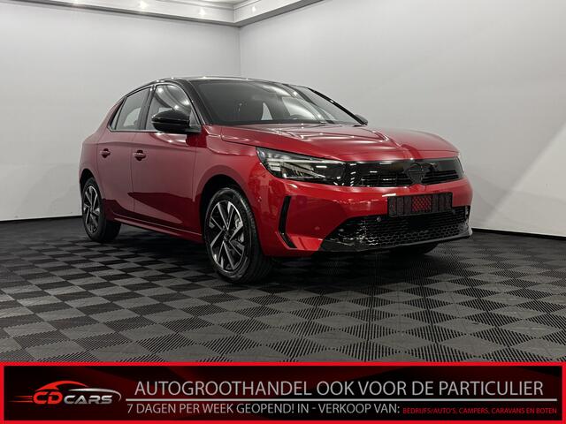 Opel CORSA 1.2 GS Line Half leder, Camera, Apple carplay, Virtual desk, Winterpakket, Cruise control, 2 jaar garantie