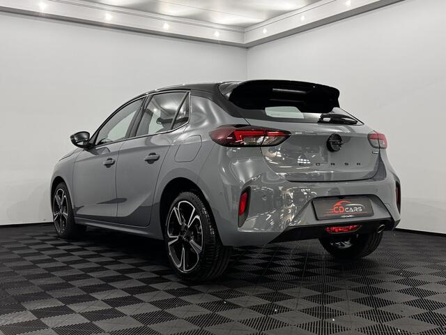 Opel CORSA 1.2 Turbo Hybrid GS Half leder, Camera, Apple carplay, Virtual desk, Winterpakket, Cruise control, 1 jaar garantie