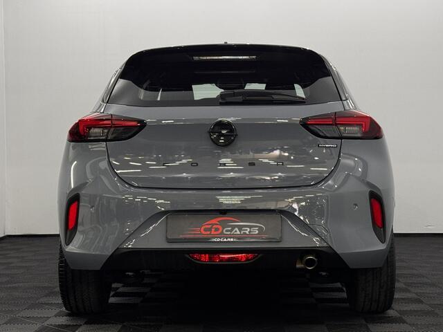 Opel CORSA 1.2 Turbo Hybrid GS Half leder, Camera, Apple carplay, Virtual desk, Winterpakket, Cruise control, 1 jaar garantie