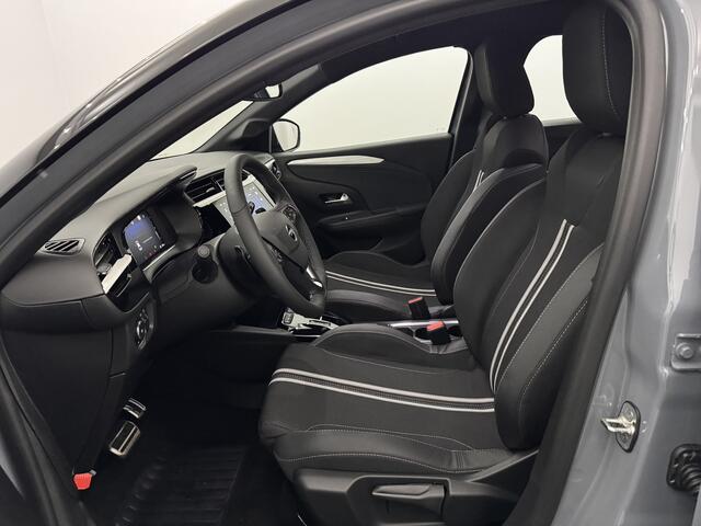 Opel CORSA 1.2 Turbo Hybrid GS Half leder, Camera, Apple carplay, Virtual desk, Winterpakket, Cruise control, 1 jaar garantie