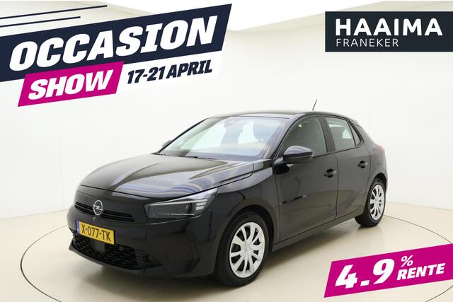 Opel CORSA 1.2 Turbo Edition 100pk | Camera | Parkeersensoren | Airco | Cruise Control | Apple Carplay - Android Auto | Groot scherm | Dodehoek detectie