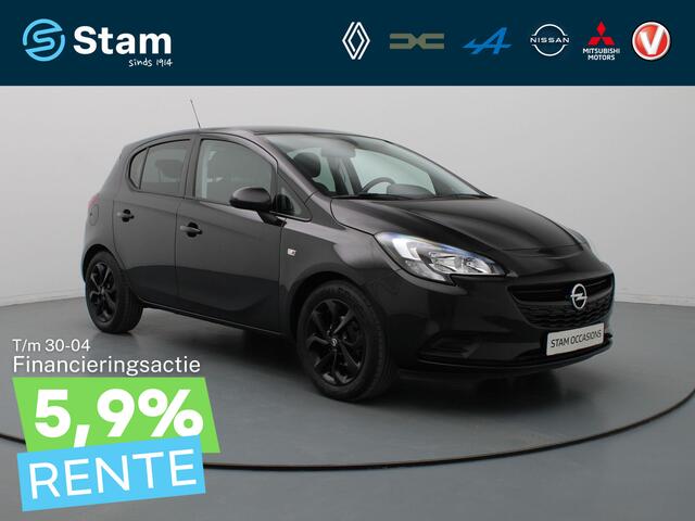 Opel CORSA 1.4 Black Edition Airco | Cruise | Carplay | Navi | Parkeersens. achter