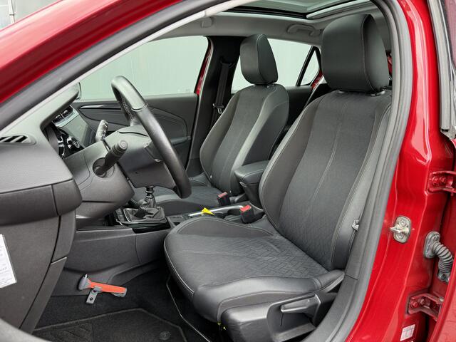 Opel CORSA BWJ 2020 1.2 101 PK Elegance APPLE CARPLAY / ANDROID AUTO / NAVI / CLIMA / CRUISE / PANORAMADAK / STOELVERW. / STUURVERW. / HALF LEDER / CAMERA / DODE HOEK / LMV / PDC