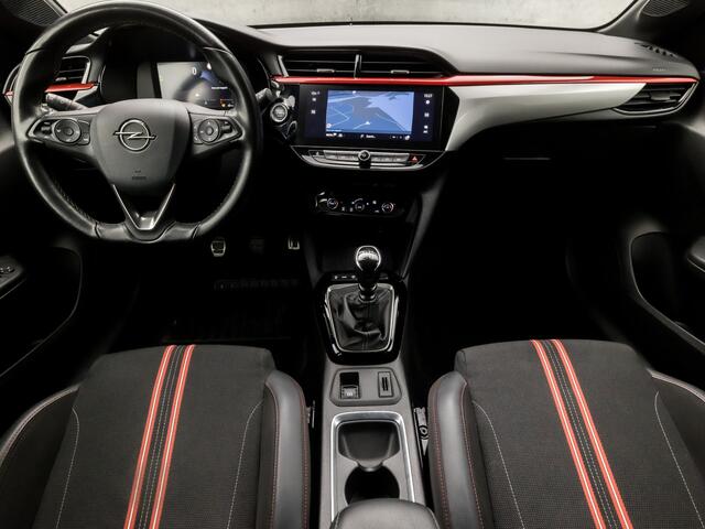 Opel CORSA 1.2 GS Line (DIGITAL COCKPIT, APPLE CARPLAY, GROOT NAVI, CLIMATE, LEDER, GETINT GLAS, KEYLESS, SPORTSTOELEN, ZWART HEMEL, DAB+, CRUISE, NIEUWSTAAT)