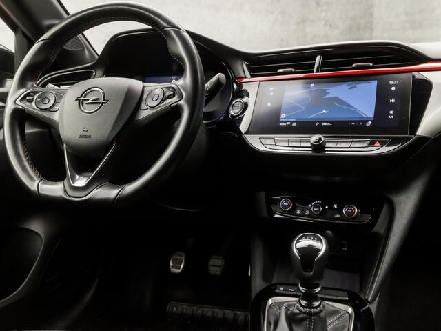 Opel CORSA 1.2 GS Line (DIGITAL COCKPIT, APPLE CARPLAY, GROOT NAVI, CLIMATE, LEDER, GETINT GLAS, KEYLESS, SPORTSTOELEN, ZWART HEMEL, DAB+, CRUISE, NIEUWSTAAT)