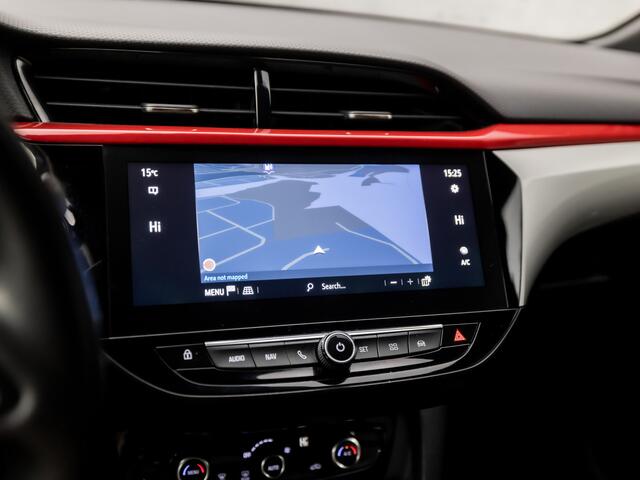 Opel CORSA 1.2 GS Line (DIGITAL COCKPIT, APPLE CARPLAY, GROOT NAVI, CLIMATE, LEDER, GETINT GLAS, KEYLESS, SPORTSTOELEN, ZWART HEMEL, DAB+, CRUISE, NIEUWSTAAT)
