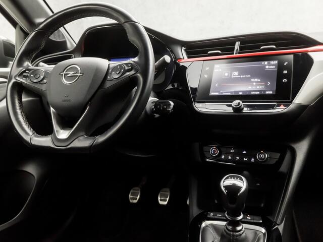 Opel CORSA 1.2 GS Line (VIRTUAL COCKPIT, APPLE CARPLAY, GROOT NAVI, 360 CAMERA, GETINT GLAS, LEDER, SPORTSTOELEN, CRUISE, LED KOPLAMPEN, LANE ASSIST, NIEUWSTAAT)