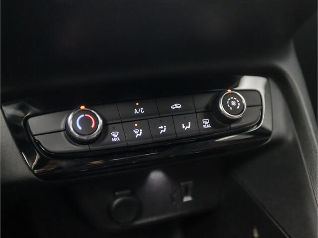 Opel CORSA 1.2 GS Line (VIRTUAL COCKPIT, APPLE CARPLAY, GROOT NAVI, 360 CAMERA, GETINT GLAS, LEDER, SPORTSTOELEN, CRUISE, LED KOPLAMPEN, LANE ASSIST, NIEUWSTAAT)