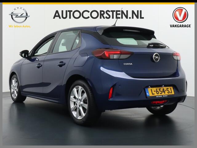 Opel CORSA 1.2T 101PK 5Drs Edition Apple Carplay Android Auto Navi* Airco Cruise Control Lmv 16" Pdc Lane Assist Lichtsensor Verkeersbord detectie Esp Bleutooth (*Navi via app)
