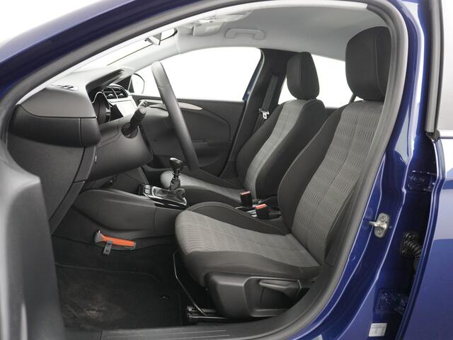 Opel CORSA 1.2T 101PK 5Drs Edition Apple Carplay Android Auto Navi* Airco Cruise Control Lmv 16" Pdc Lane Assist Lichtsensor Verkeersbord detectie Esp Bleutooth (*Navi via app)