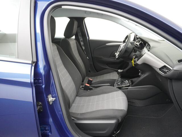 Opel CORSA 1.2T 101PK 5Drs Edition Apple Carplay Android Auto Navi* Airco Cruise Control Lmv 16" Pdc Lane Assist Lichtsensor Verkeersbord detectie Esp Bleutooth (*Navi via app)