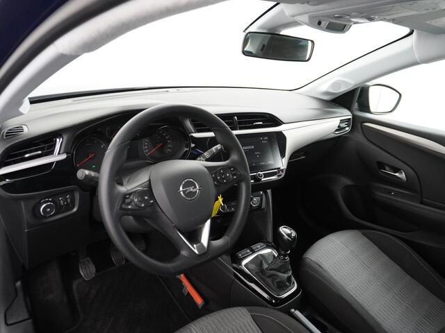 Opel CORSA 1.2T 101PK 5Drs Edition Apple Carplay Android Auto Navi* Airco Cruise Control Lmv 16" Pdc Lane Assist Lichtsensor Verkeersbord detectie Esp Bleutooth (*Navi via app)