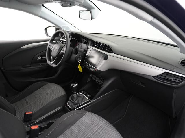 Opel CORSA 1.2T 101PK 5Drs Edition Apple Carplay Android Auto Navi* Airco Cruise Control Lmv 16" Pdc Lane Assist Lichtsensor Verkeersbord detectie Esp Bleutooth (*Navi via app)