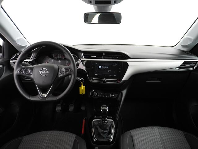 Opel CORSA 1.2T 101PK 5Drs Edition Apple Carplay Android Auto Navi* Airco Cruise Control Lmv 16" Pdc Lane Assist Lichtsensor Verkeersbord detectie Esp Bleutooth (*Navi via app)