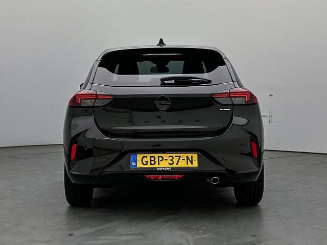 Opel CORSA GS Hybrid 100PK Automaat | Navigatie | Achteruitrijcamera | Parkeersensoren Voor en Achter | Sportstoelen | LED Koplampen | Keyless Entry/Start | Dodehoek Detectie | Climate Control | Cruise Control | Apple Carplay/Android Auto |