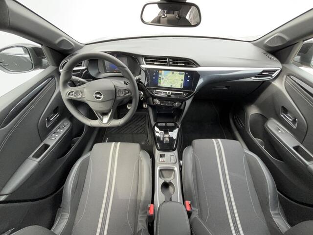 Opel CORSA 1.2 Turbo Hybrid GS Automaat 100% Dealeronderhouden / Trekhaak (Trekgewicht 1.200kg) / Achteruitrijcamera / Navigatie via Apple Carplay & Android Auto / Cruise Control / Dodehoek Detectie / Parkeersensoren voor en achter / Radio / Airco