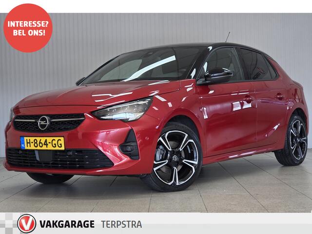 Opel CORSA 1.2 GS Line /D-Riem Verv. 62.000KM! /Camera /Apple + Android /DAB+! /Grootlicht ass. /Lane Assist /Dodehoek Detectie /Navi /Climat /Cruise /Elek. pakket /Bluetooth /Stoel + Stuurverw.! /Regensensor /17"L