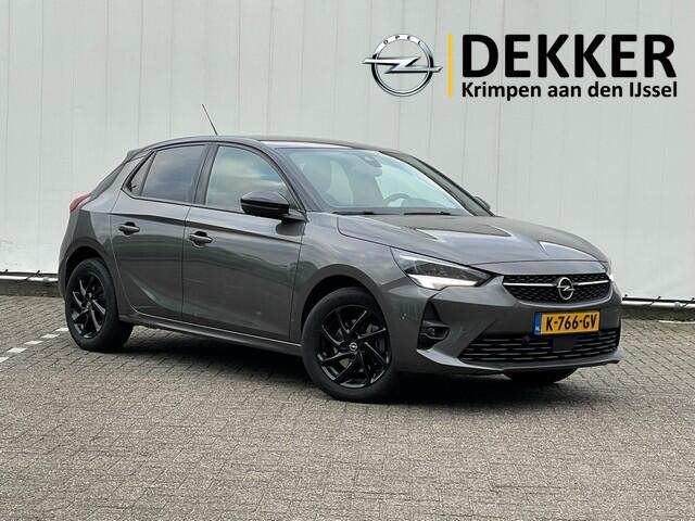Opel CORSA 1.2 Turbo 100PK GS Line met CarPlay/Camera, PDC, LED, Zwarte hemel