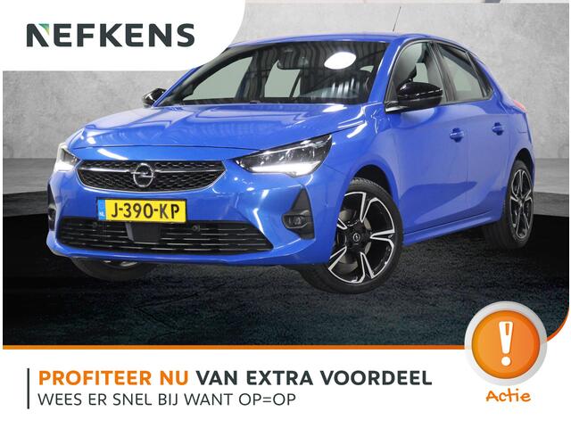 Opel CORSA 100pk GS Line | 1ste eigenaar | AppleCarPlay/AndroidAuto | Climate Control | Cruise Contol | 17"LMV | LED | Virt.Cockpit | Parkeersensoren | Isofix |